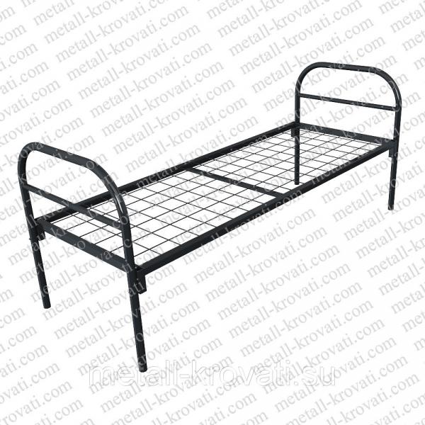 Manufacturer Кровать металлическая одноярусная усиленная сетка сварная 100*100 мм (1 перемычка) "КС-6"